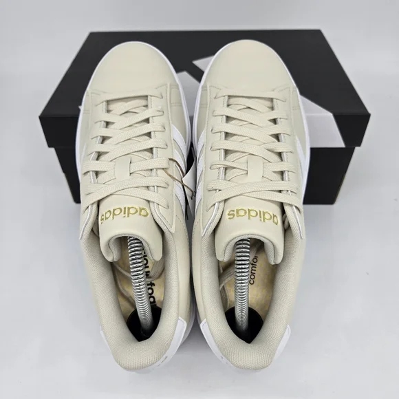 New adidas Grand Court 2.0 Alumina Cloud White Women's Shoes Size 6.5 - Picture 5 of 8